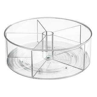 iDesign 11.5" 5 Compartment Plastic Turntable | 11.5" x 11.5" x 4.4" | Michaels® | Michaels Stores