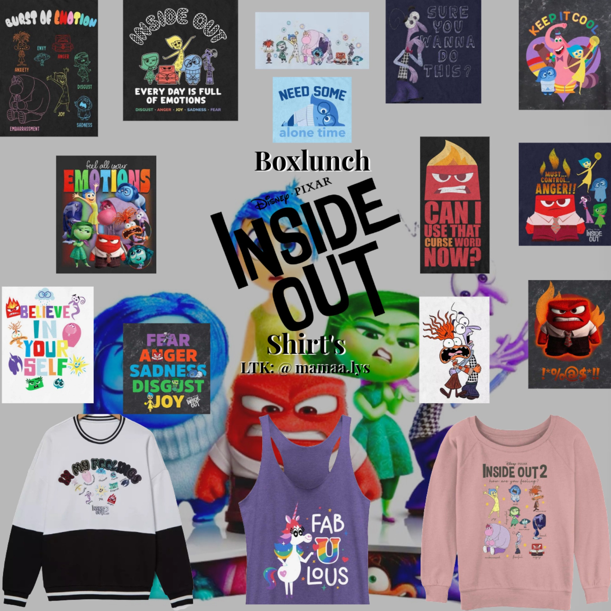 Inside out | Inside out 2 | Pixar | Disney | Adult | women | women’s | men | Men’s | Boxlunch 

#LTKSaleAlert #LTKGiftGuide #LTKFindsUnder50