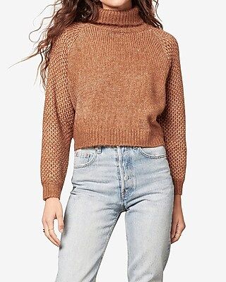 BB Dakota Turtleneck Dolman Sleeve Sweater | Express