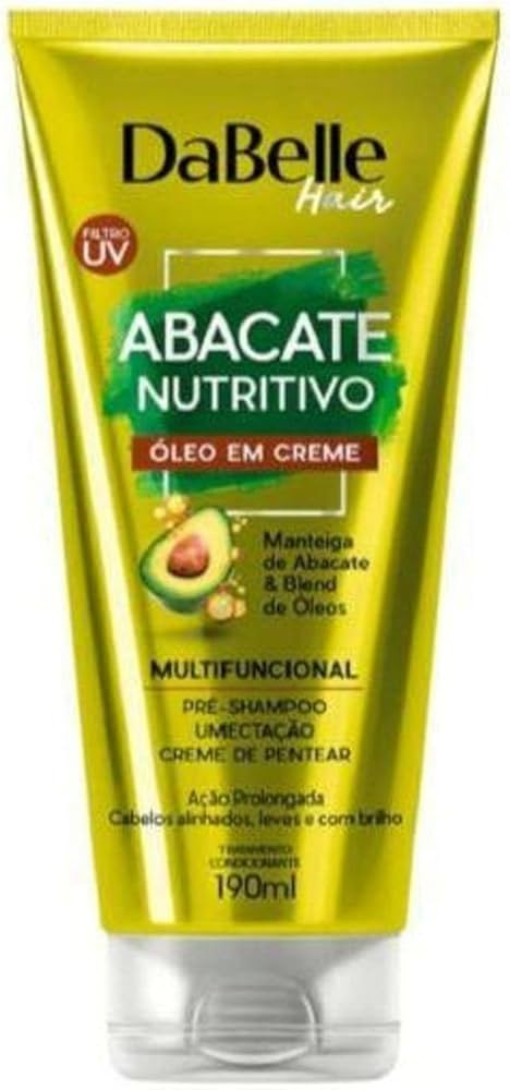 Dabelle Oleo Em Creme Abacate Nutritivo 190Ml (1001083) | Amazon (BR)
