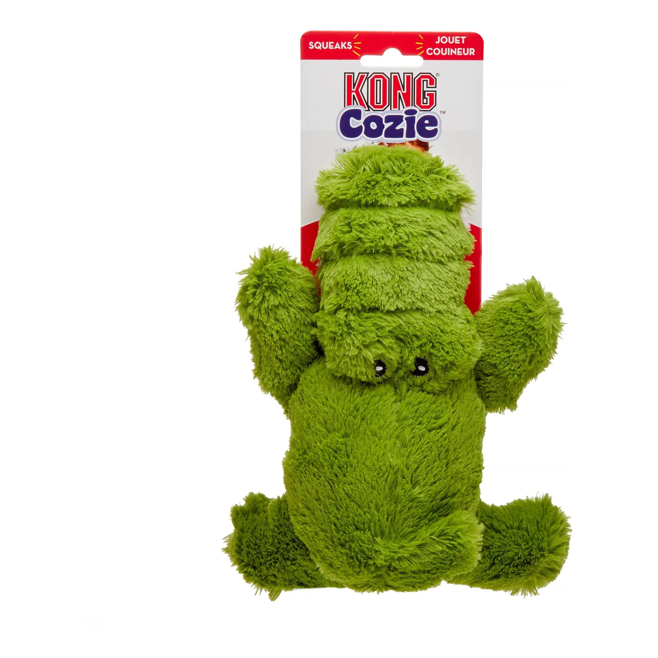 KONG Cozie Ali the Alligator Dog Toy, Medium, Green | Walmart (US)