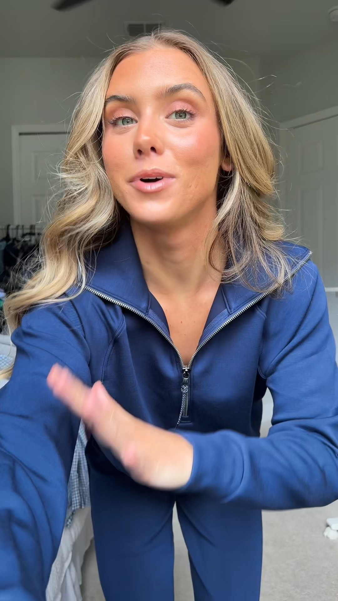 Spanx size XS. The AirEssentials collection is made with spacer fabric that’s lightweight, luxuriously soft and ultra drapey. Designed with refined comfort to feel silky against your skin, these ultimate throw-on-and-go styles will take you anywhere and everywhere. And that’s why We Live in SPANX™

#LTKSeasonal #LTKStyleTip #LTKTravel