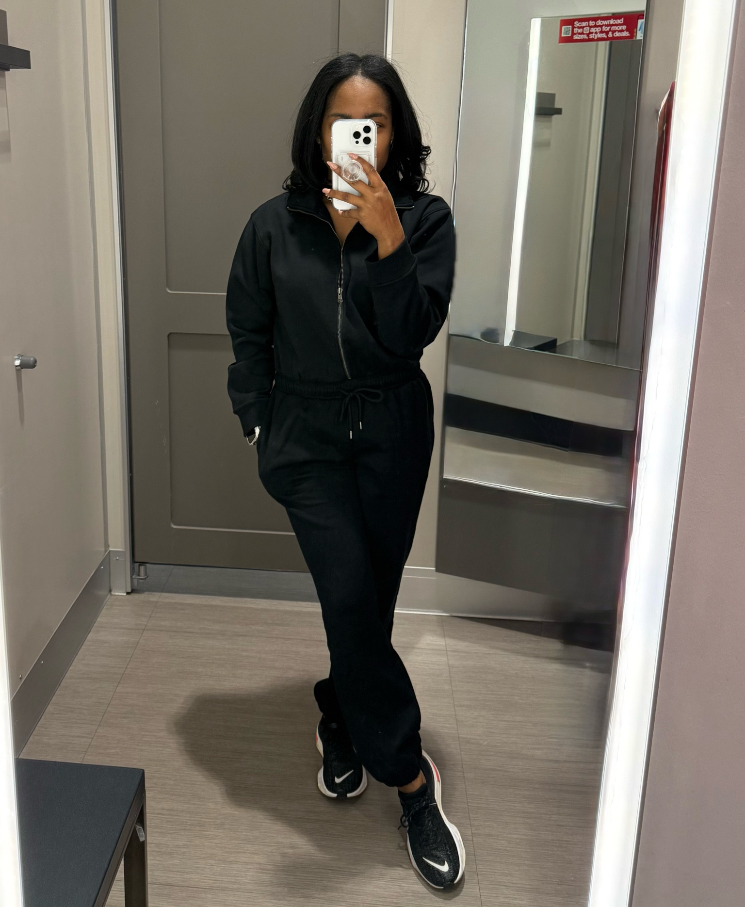 Cozy meets chic! ☁️ This Leisure Studio Long-Sleeve Fleece Jumpsuit by Universal Thread™ is your new go-to for staying stylish and warm this season. Perfect for lounging or casual outings. The drawstring waist and elastic cuffs provide a snug, tailored fit, while the half-zip neckline adds a sporty touch.

Available in four colors to match any vibe! Which color would you pick? 🖤❤️🤍🤎

Shop now and elevate your cozy style! 🛍️ #LTKSeasonalStyle #TargetStyle #CozyChic #UniversalThread #WinterWardrobe

#LTKSeasonal #LTKActive #LTKFindsUnder50