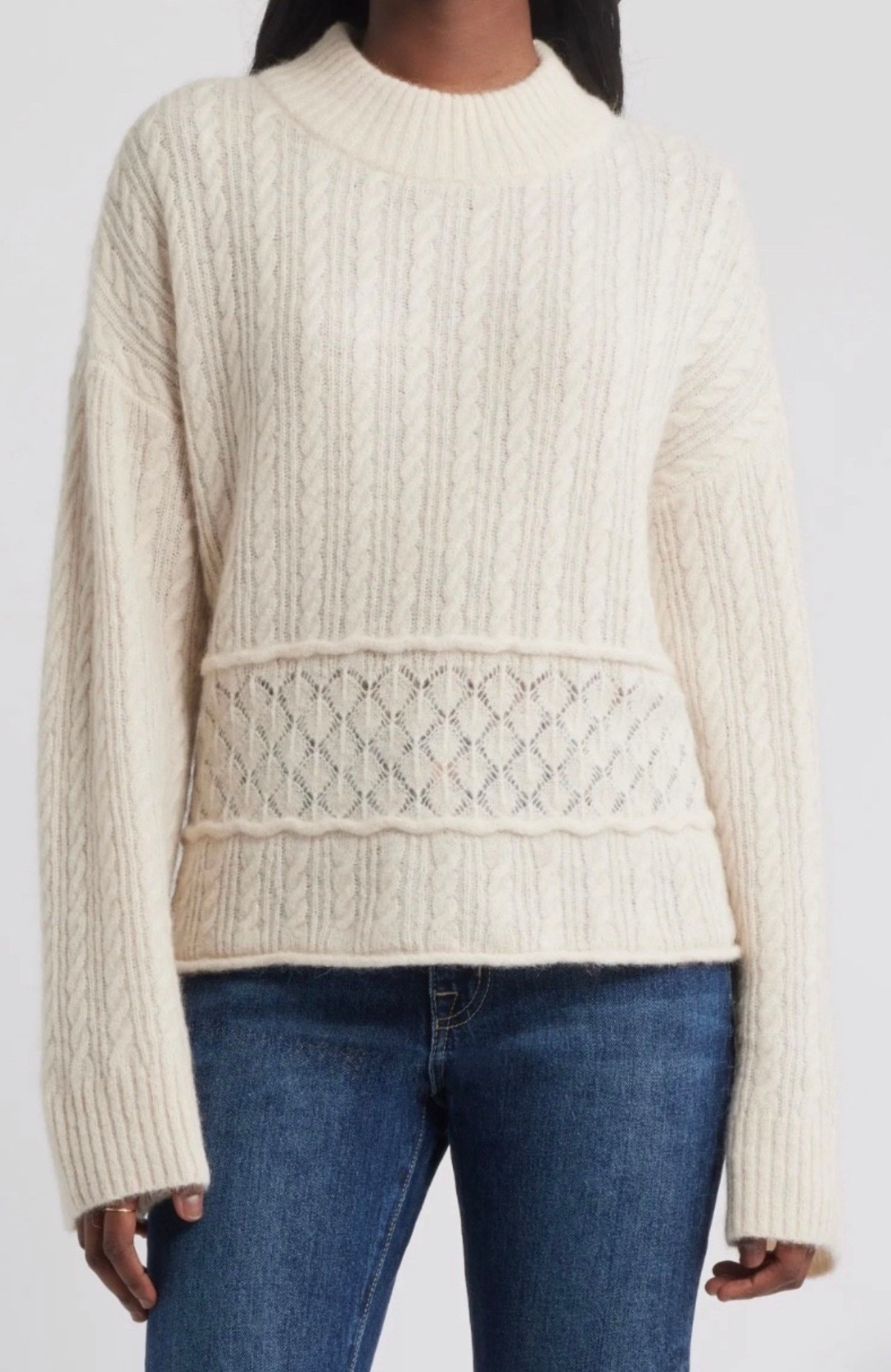 Ruffle sweater
Sweater
Black jeans 
Jeans 

#LTKFindsUnder100 

#LTKSaleAlert #LTKSeasonal