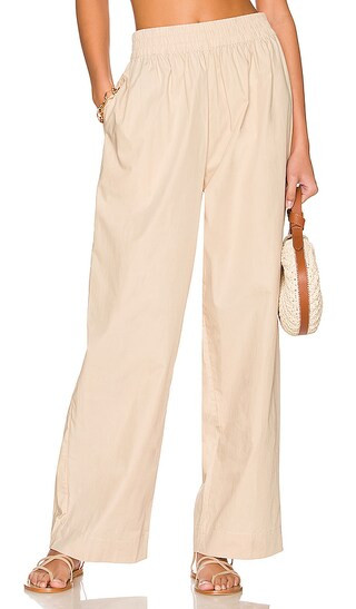 Straight Leg Trouser in Tierra | Revolve Clothing (Global)