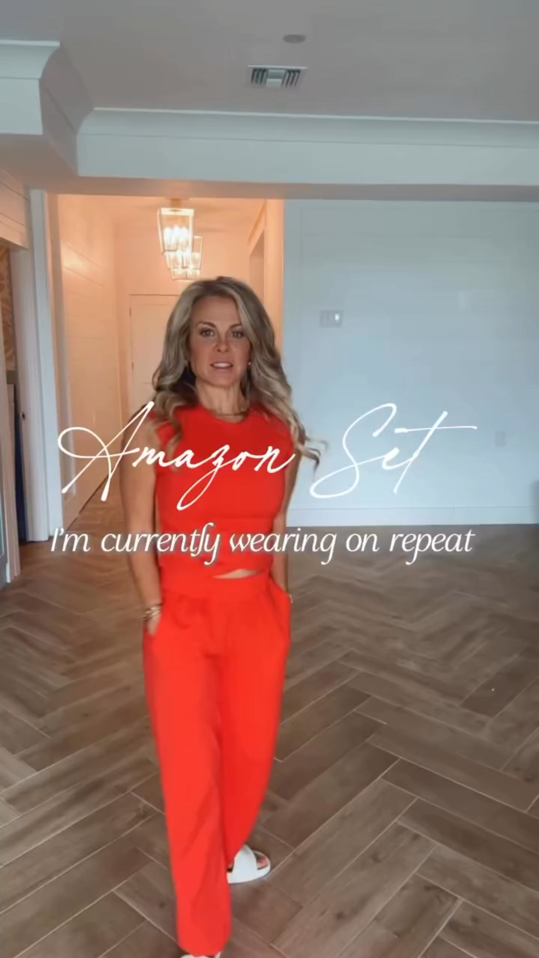 I’m obsessing over this set from Amazon! I may need 3 more colors! Great airplane outfit with cute wedge sneakers! 😜

#LTKPetite #LTKActive #LTKSeasonal