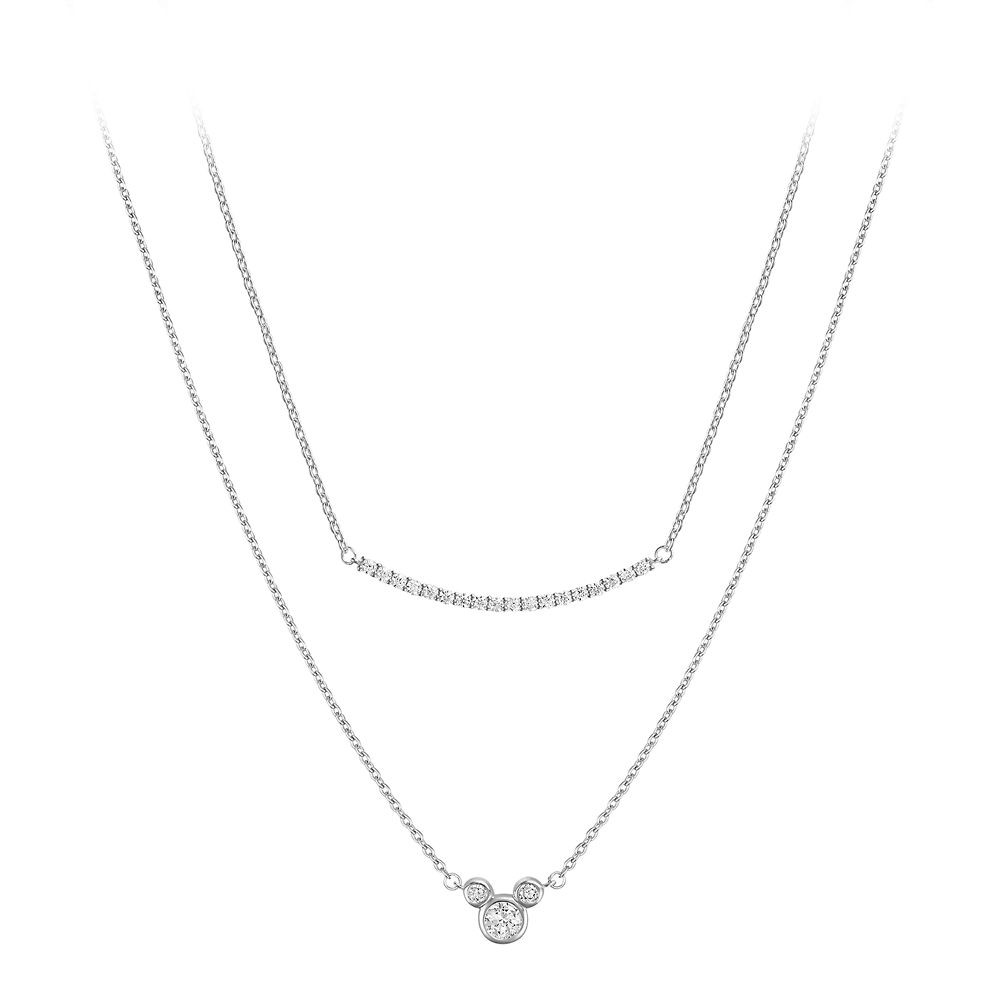 Mickey Mouse Icon Layered Necklace by Rebecca Hook | Disney Store