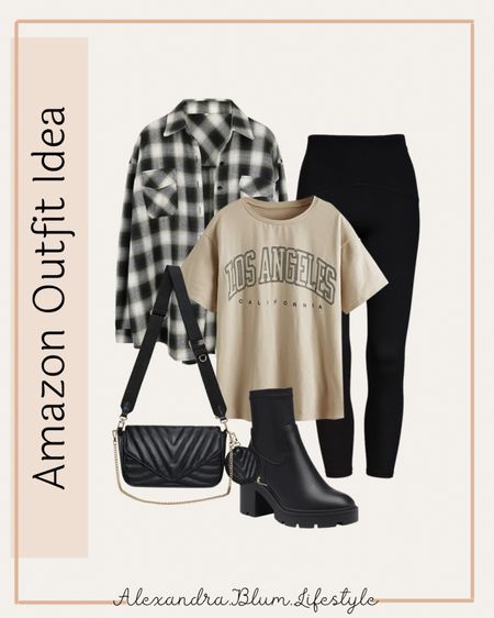 Amazon outfit ideas!! Cute casual outfit! Amazon fashion finds! Fall boots! Amazon fashion finds! More fall outfits on your page!

#LTKshoecrush #LTKunder100 #LTKitbag