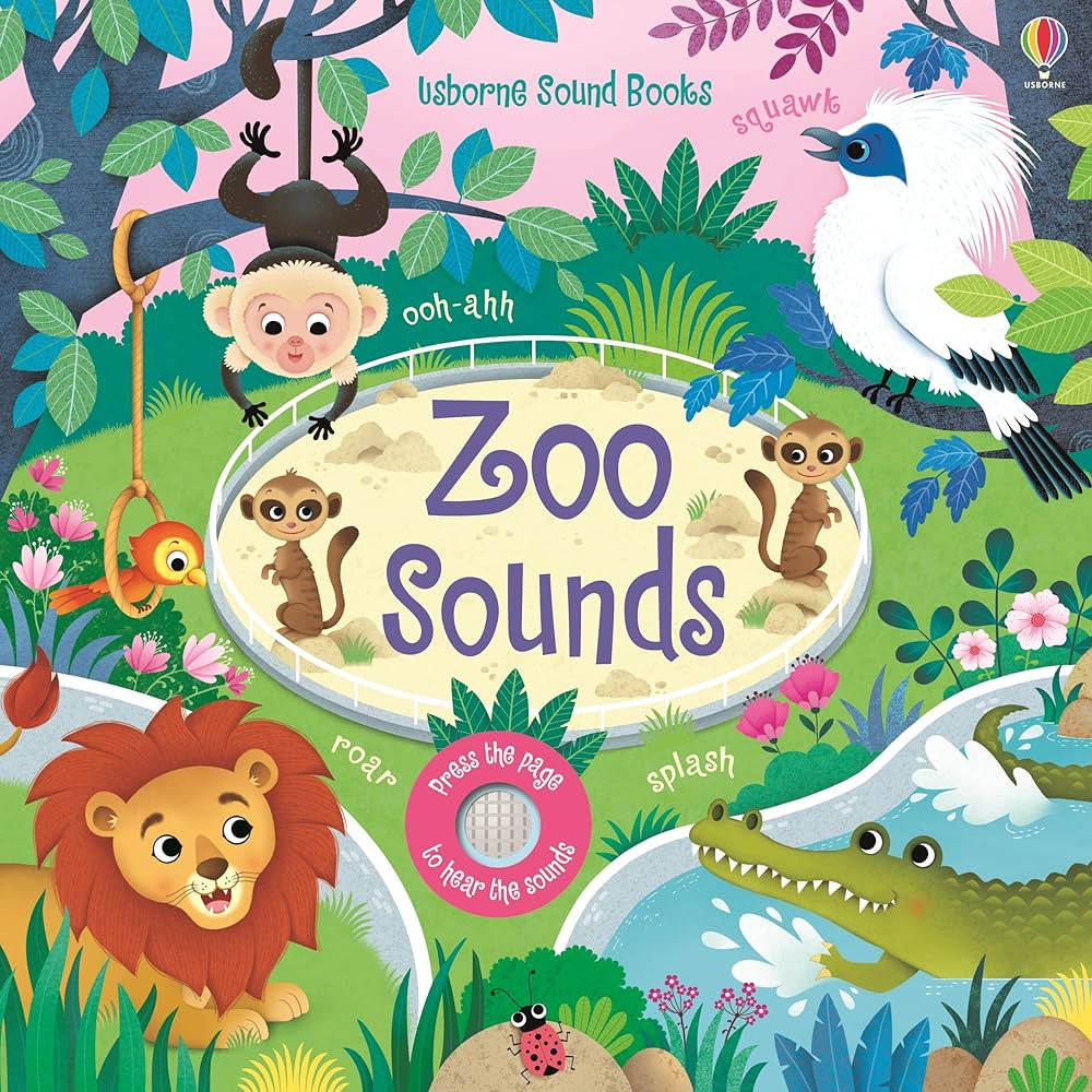 Zoo Sounds: A Colorful Interactive Book About Lions and Monkeys for Kids (Ages 3-5) (Sound Books) | Amazon (US)