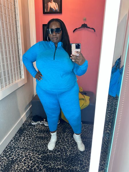 I’ve been loving the plus size athleisure wear from Torrid. This blue legging set is so cute and soft. very comfy for working on your fitness

#LTKplussize #LTKmidsize #LTKfitness