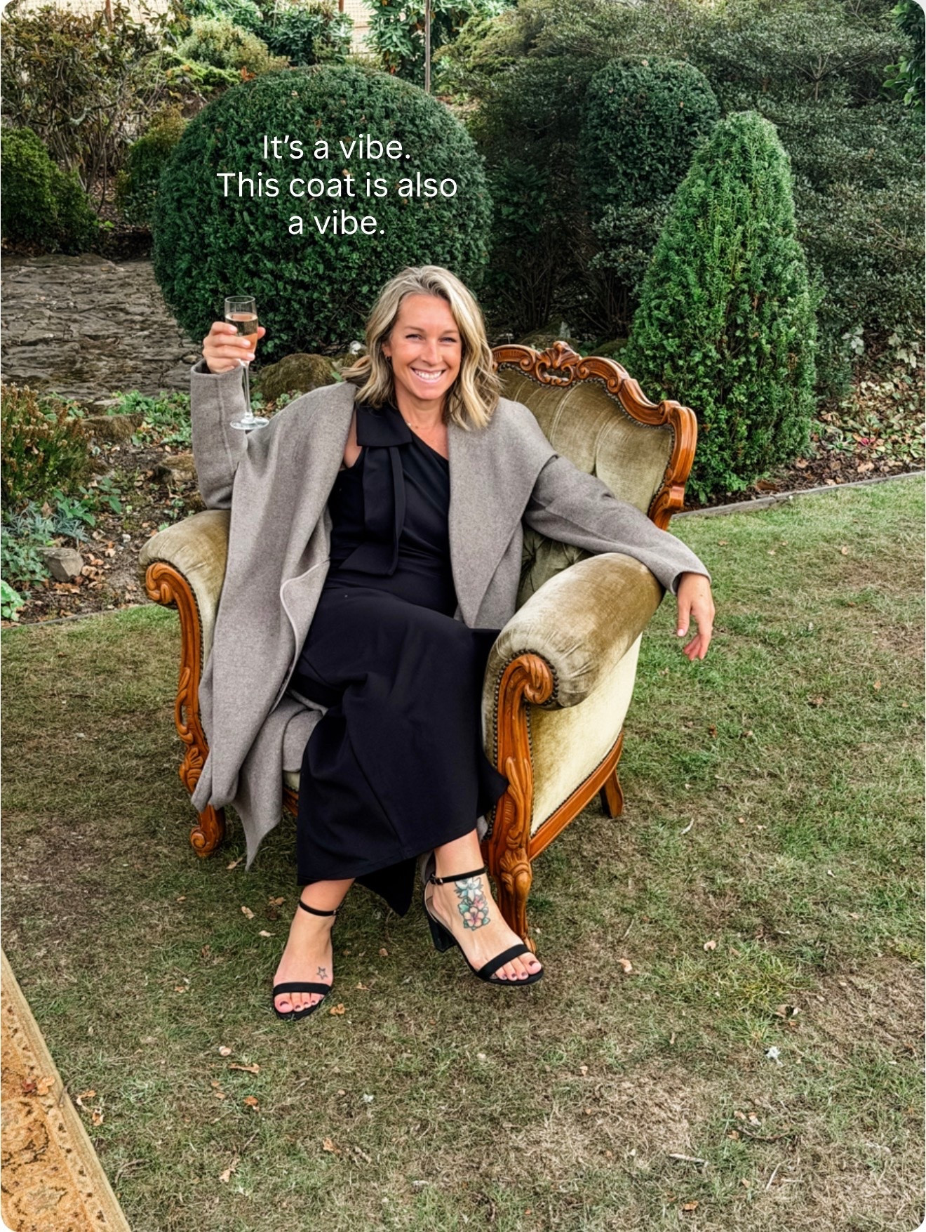 My fall wedding guest dress for a formal wedding in the UK! I kinda love it!!
Medium in the dress and coat.

#LTKootd #LTKTravel #LTKWedding