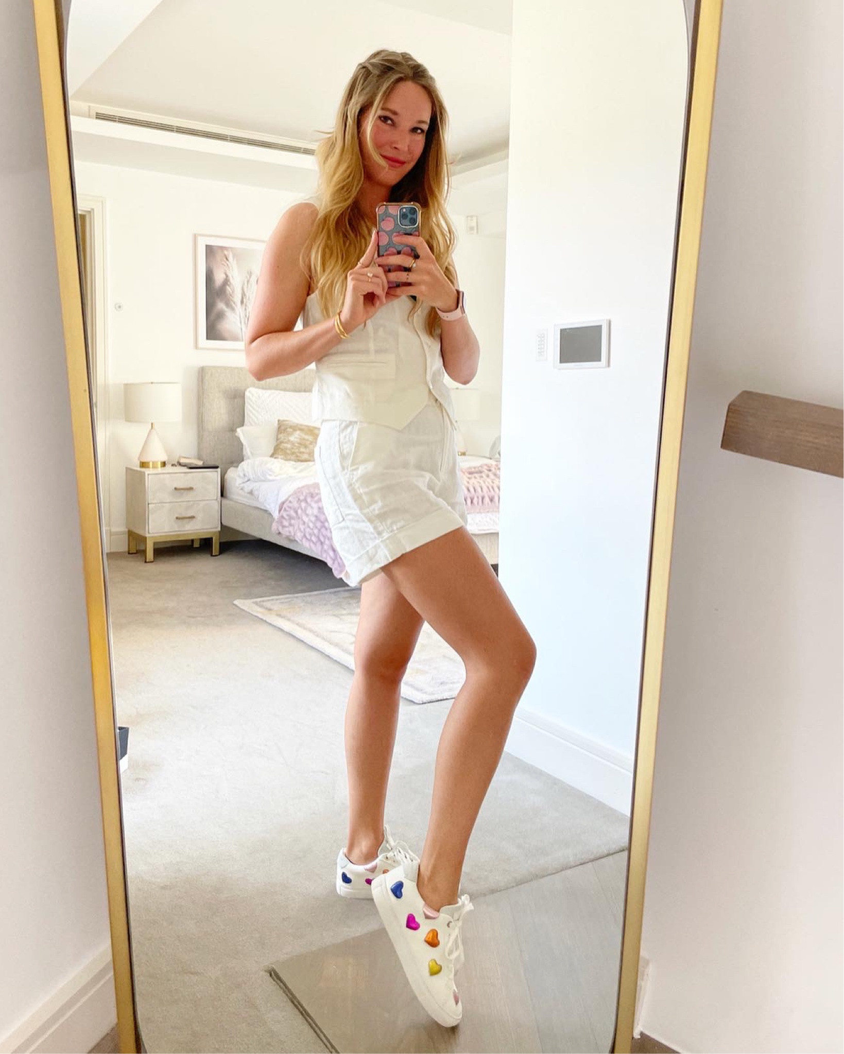 Hen do (aka British Bachelorette) outfit! Casual but cute, comfortable and still attention-grabbing! #bachelorette #hendo #bridetobe