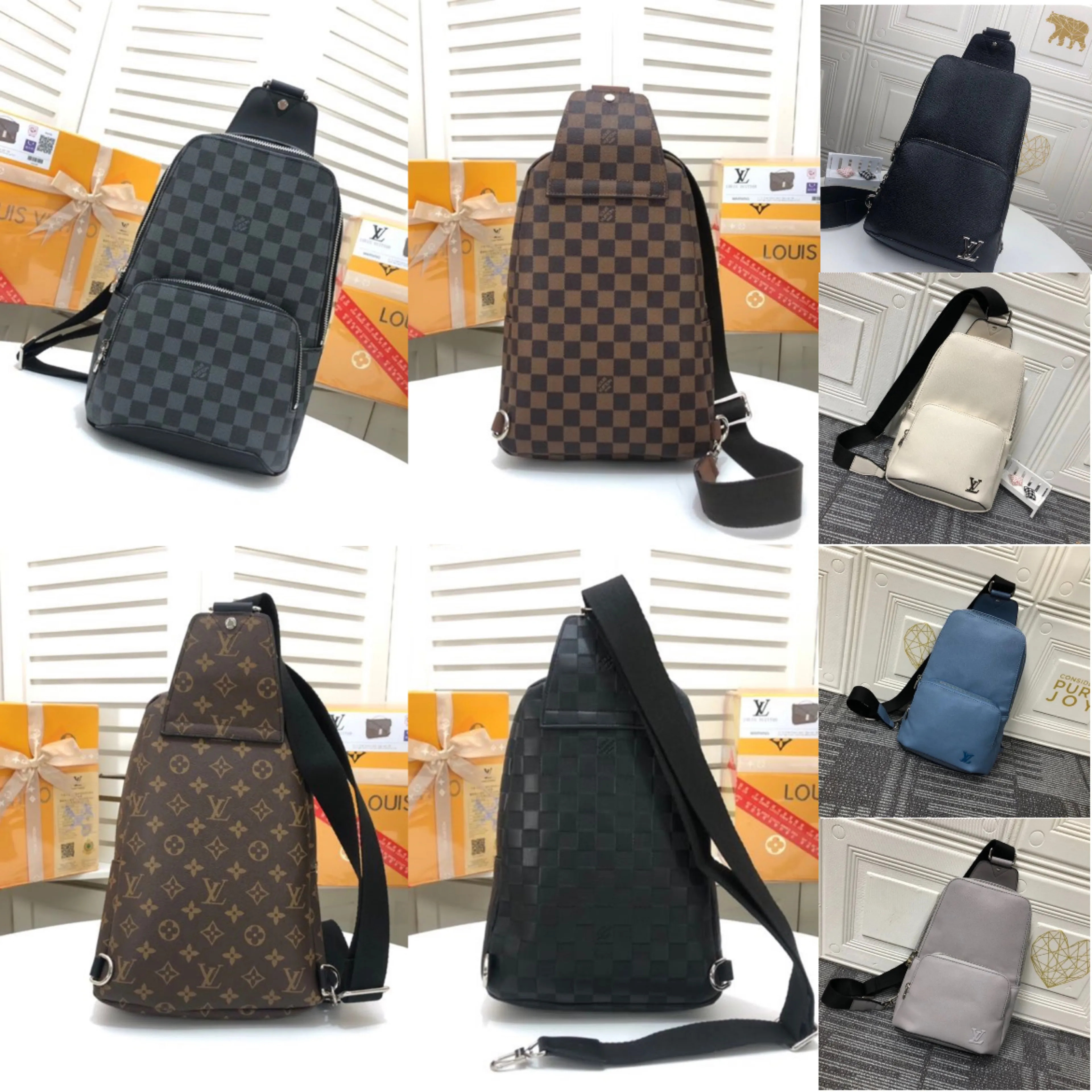 Dupe L V Mens Chest Bags Shoulder Bag Crossbody Bag 21*31*10cm With Box From Jerseyfan, $68.43 | ... | DHGate