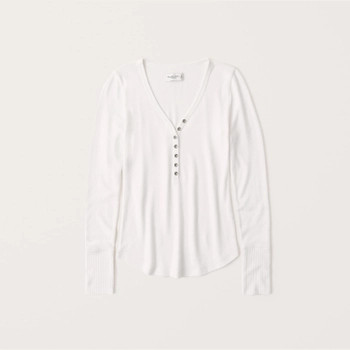 Long-Sleeve Cozy Henley | Abercrombie & Fitch (US)