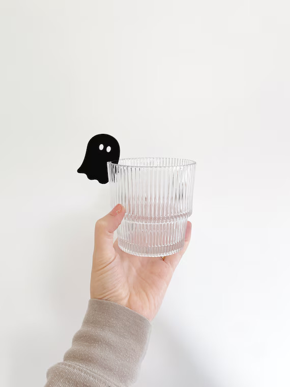 Halloween Drink Tags Halloween Party Ideas Ghost Drink Tags - Etsy | Etsy (US)