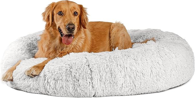 Best Friends by Sheri The Original Calming Donut Cat and Dog Bed in Shag or Lux Fur, Machine Wash... | Amazon (US)