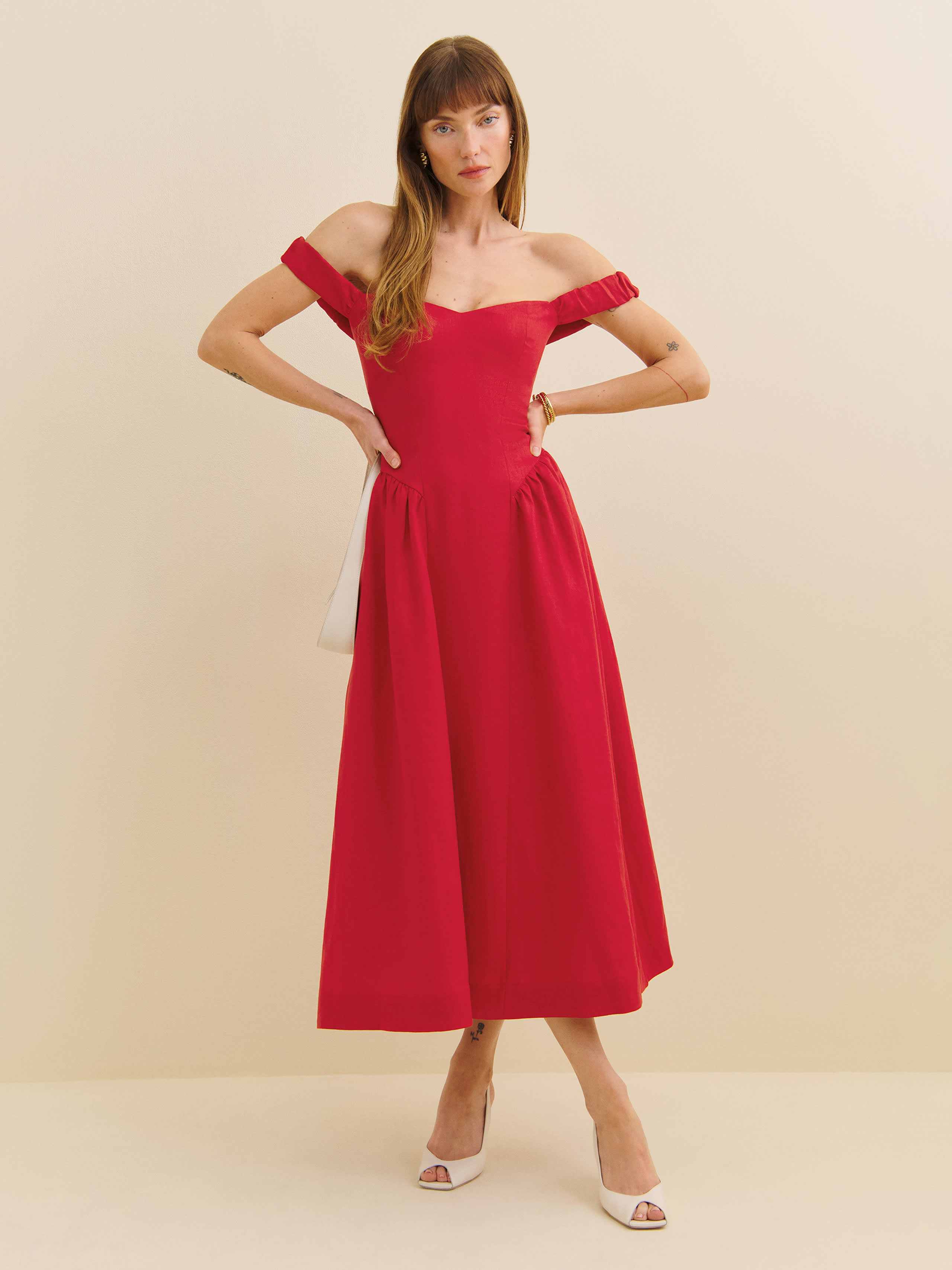 Monet Linen Dress | Reformation (Global)