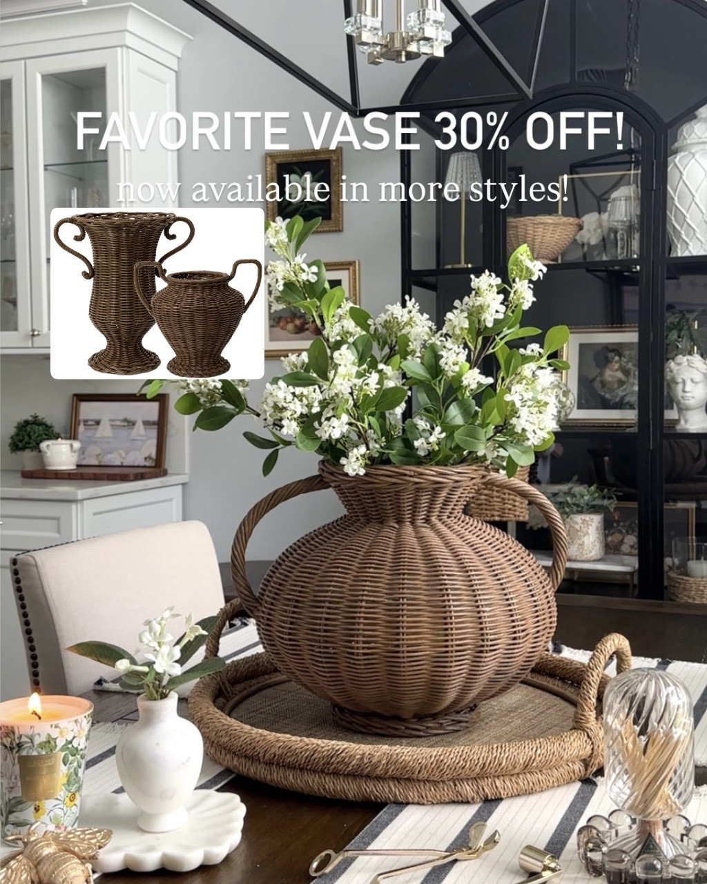 30% Off Labor Day sales! Swipe for my favorite vases of n sale! Swipe for more! McGee & Co classic home styling, tray styling.

#LTKHome #LTKSaleAlert #LTKdayinmylife