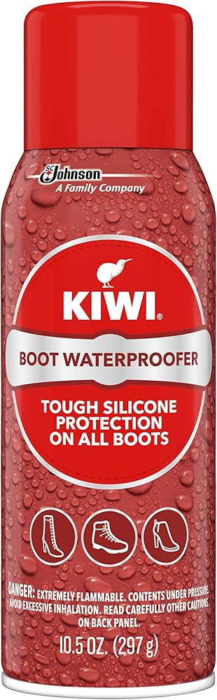 KIWI Boot Waterproofer | Water Repellent for Hunting, Hiking and Outdoor Boots | Spray Bottle | 1... | Amazon (US)