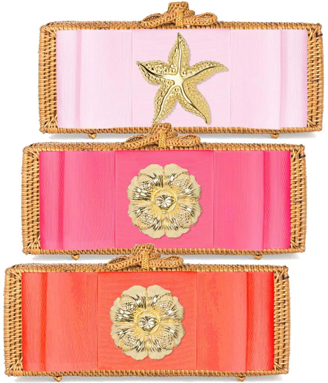 Colette - Flat Bow - Gold Charm | Lisi Lerch Inc