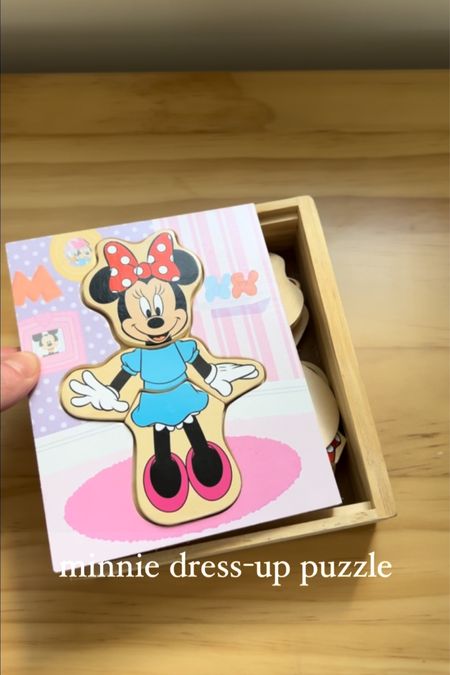 Toddler Gift Guide Part 4: Stocking Stuffers	Minnie Mouse Dress-Up Puzzle

#LTKHoliday #LTKGiftGuide #LTKkids