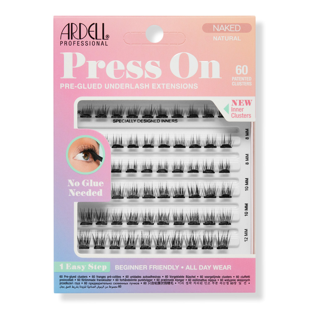 Ardell Press On Pre-glued Underlash Extensions, Naked Natural | Ulta