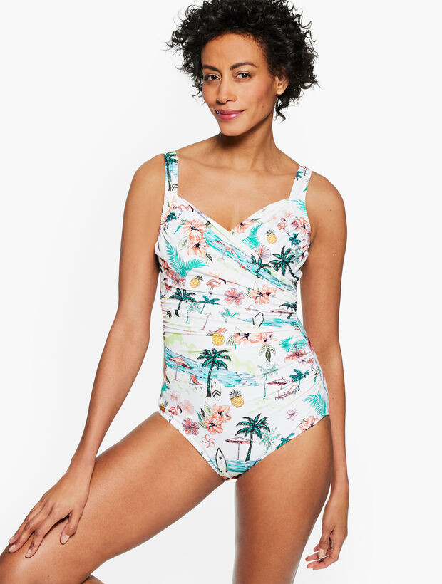 Miraclesuit® Sanibel One Piece - Scenic Beach | Talbots