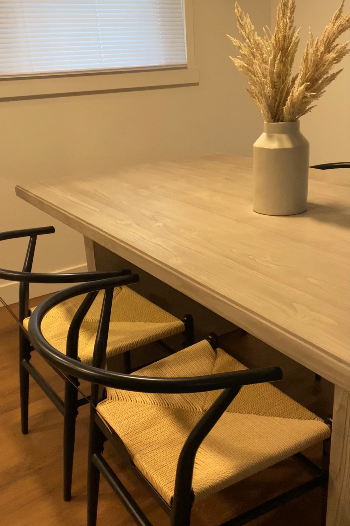 West Elm’s Santa Rosa dining table in Driftwood. (76” seats 6)

So cute, durable and great quality! 

west elm, home furniture, neutral decor, dining table, aesthetic dining room

#LTKGiftGuide #LTKhome #LTKfamily