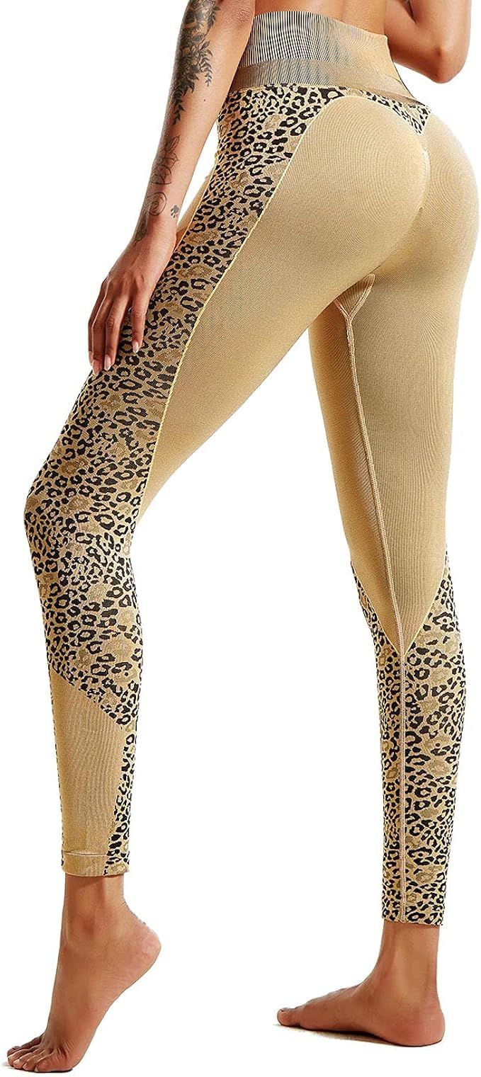 RUNNING GIRL Workout Leggings for Women, High Waisted Yoga Pants, Seamless Scrunch Butt Lift Tumm... | Amazon (US)