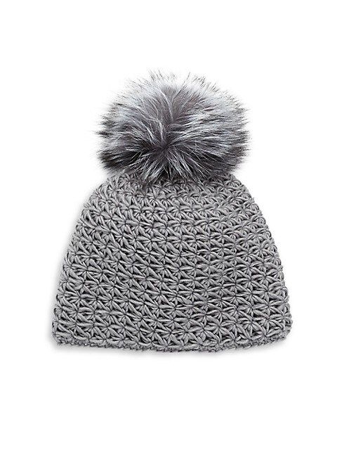 Fox Fur Pom-Pom Hat | Saks Fifth Avenue OFF 5TH