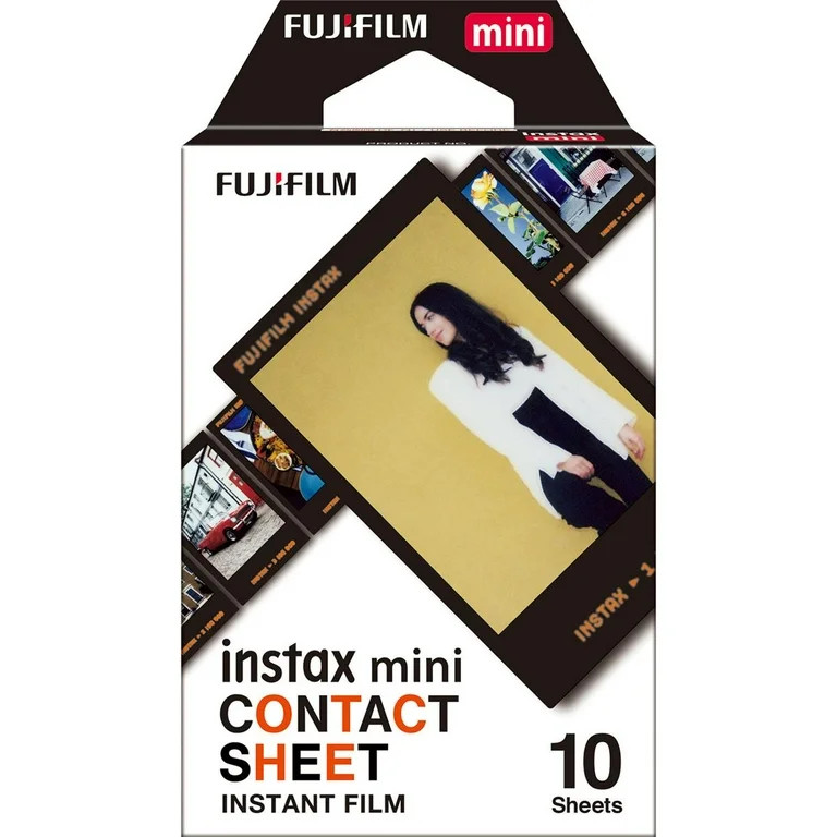 Fujifilm Instax Mini Contact Sheet Instant Film, 10 Exposures | Walmart (US)