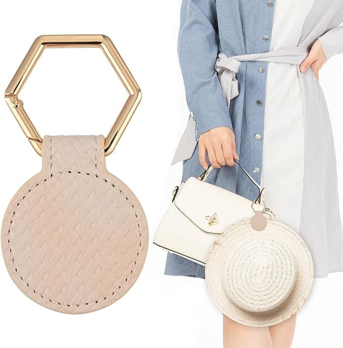 ROSELLE Hat Clip for Traveling Handbag Backpack Luggage Magnetic Hat Clips for Women, Kids, Adult... | Amazon (US)