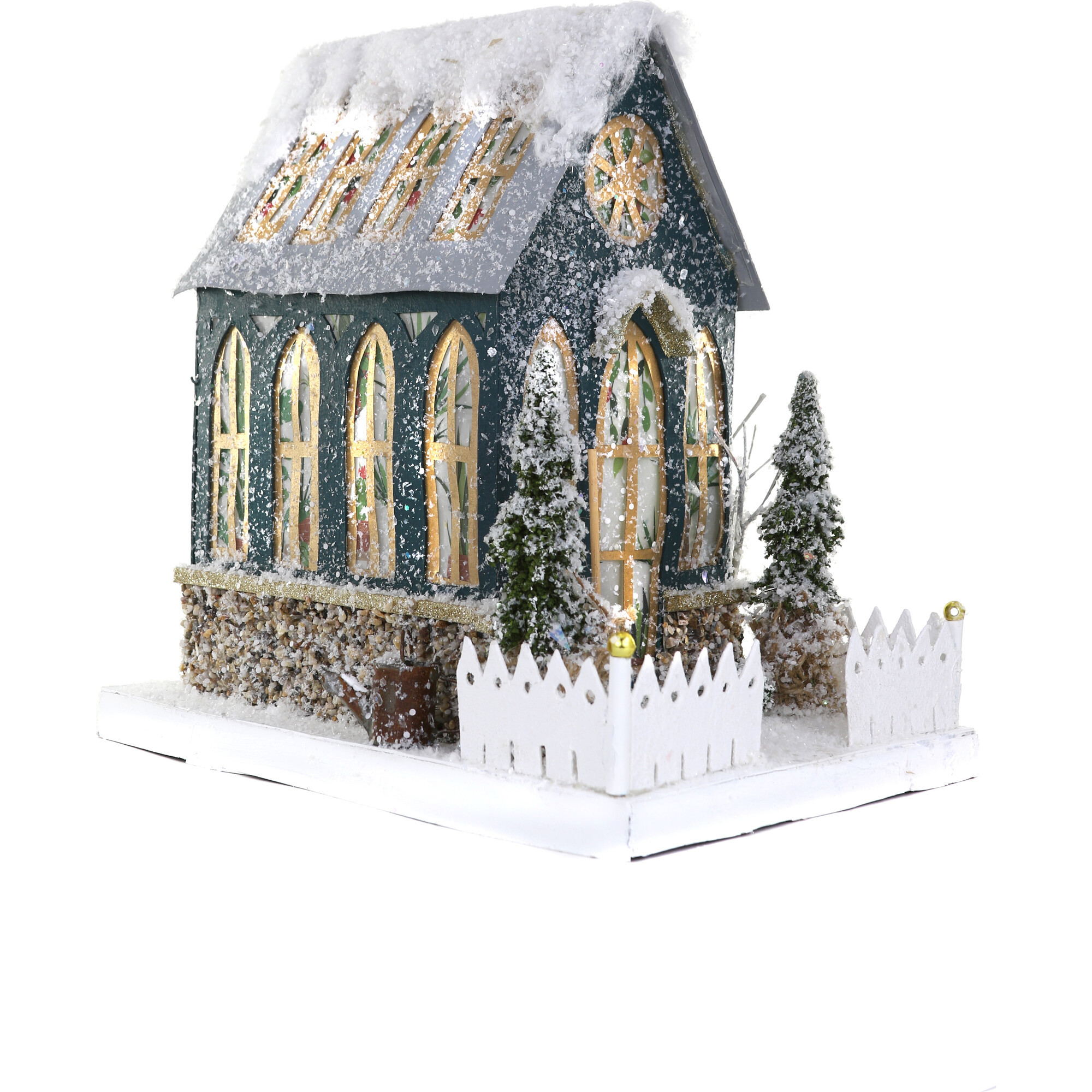 Snowy Greenhouse | Maisonette