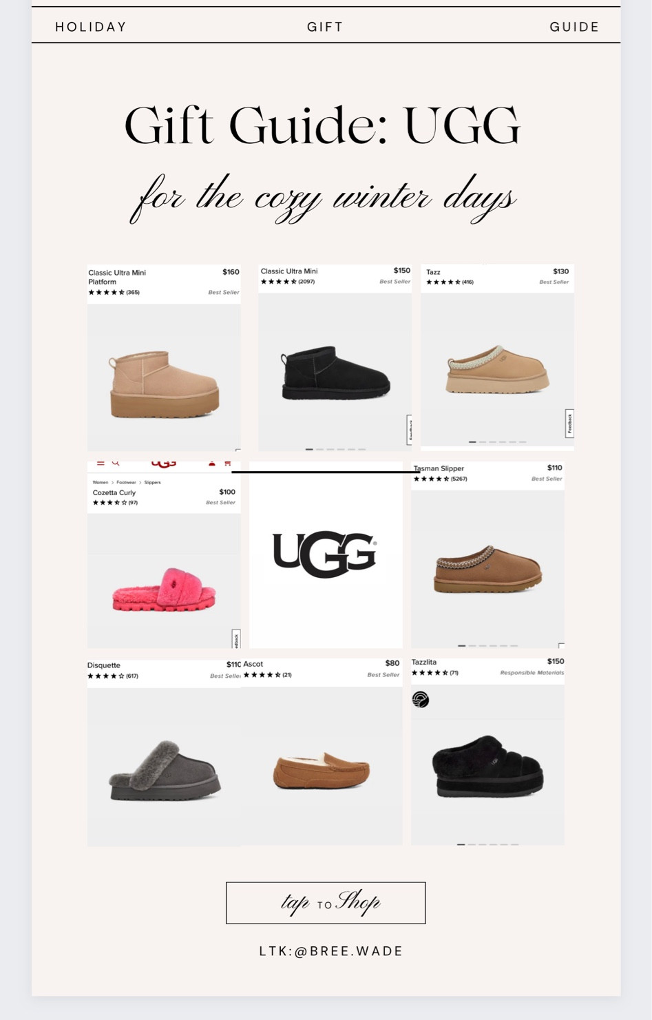 ❄️ Stay cozy this Winter with these UGGs❄️

I love a good platform or slipper Ugg paired with a warm fuzzy pair of socks!

#LTKshoecrush #LTKSeasonal #LTKGiftGuide