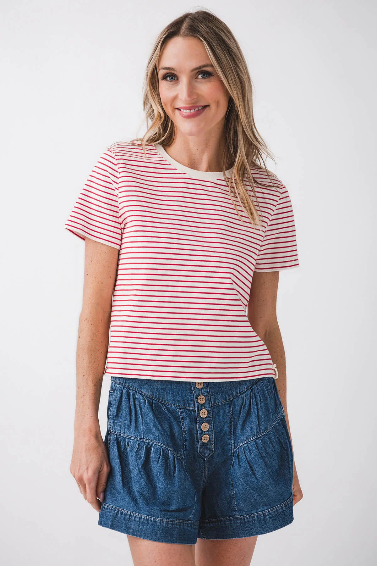 Free People Everyday Stripe Tee | Social Threads