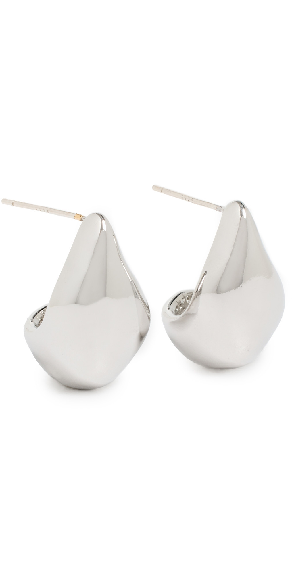 SHASHI Odyssey Hoops Silver One Size | Shopbop