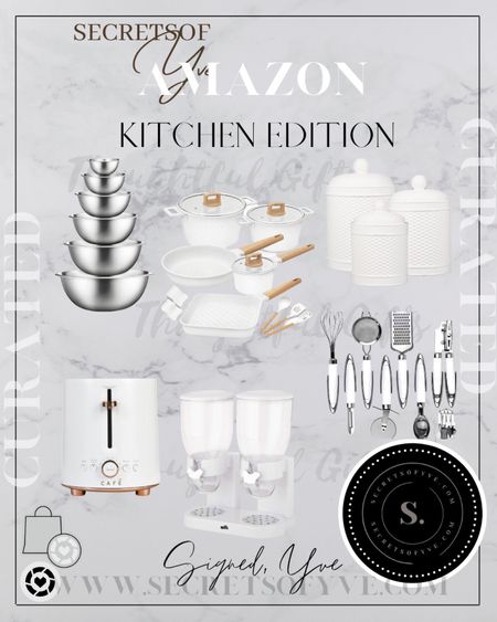 Secretsofyve: kitchen essentials @amazon
#Secretsofyve #LTKfind #ltkgiftguide
Always humbled & thankful to have you here.. 
CEO: PATESI Global & PATESIfoundation.org
DM me on IG with any questions or leave a comment on any of my posts. #ltkvideo #ltkhome @secretsofyve : where beautiful meets practical, comfy meets style, affordable meets glam with a splash of splurge every now and then. I do LOVE a good sale and combining codes! #ltkstyletip #ltksalealert #ltkcurves #ltkfamily #ltku secretsofyve

#LTKSeasonal #LTKunder100 #LTKunder50