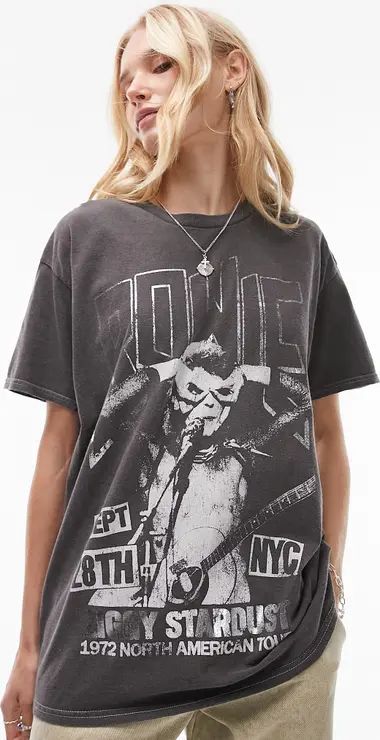 Bowie Oversize Cotton Graphic T-Shirt | Nordstrom