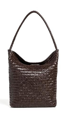 Madewell Women's The Signature Woven Collection Bucket Bag, Coffee Bean, One Size | Amazon (US)