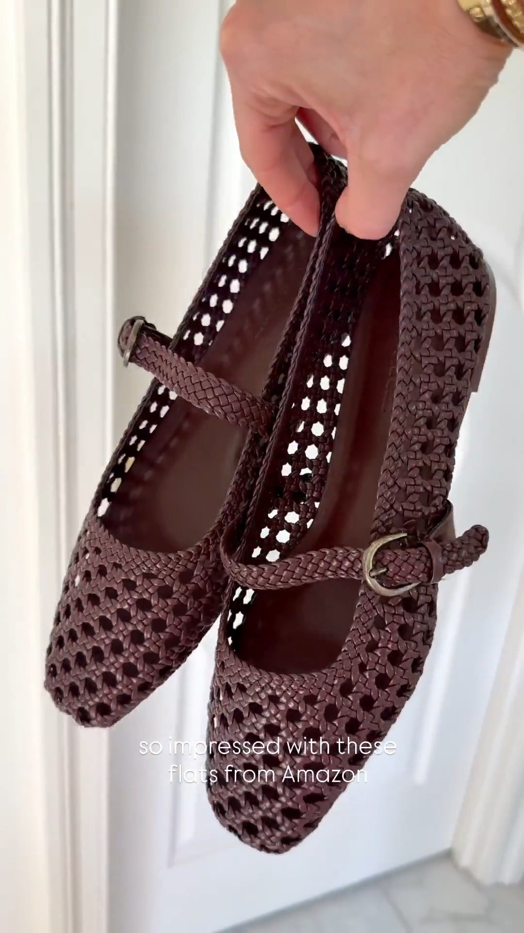 These chocolate brown flats are on sale for Amazon Prime Day today! Get them for 30% off.