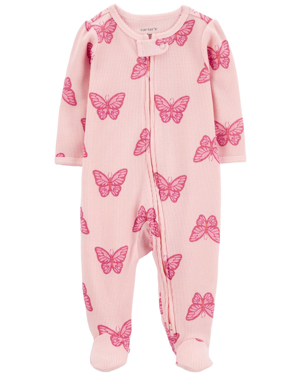 Baby Butterfly 2-Way Zip Thermal Sleep & Play | Carter's