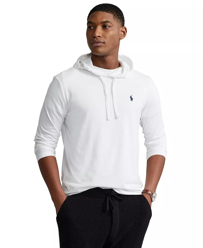 Polo Ralph Lauren Men's Jersey Hooded T-Shirt - Macy's | Macy's