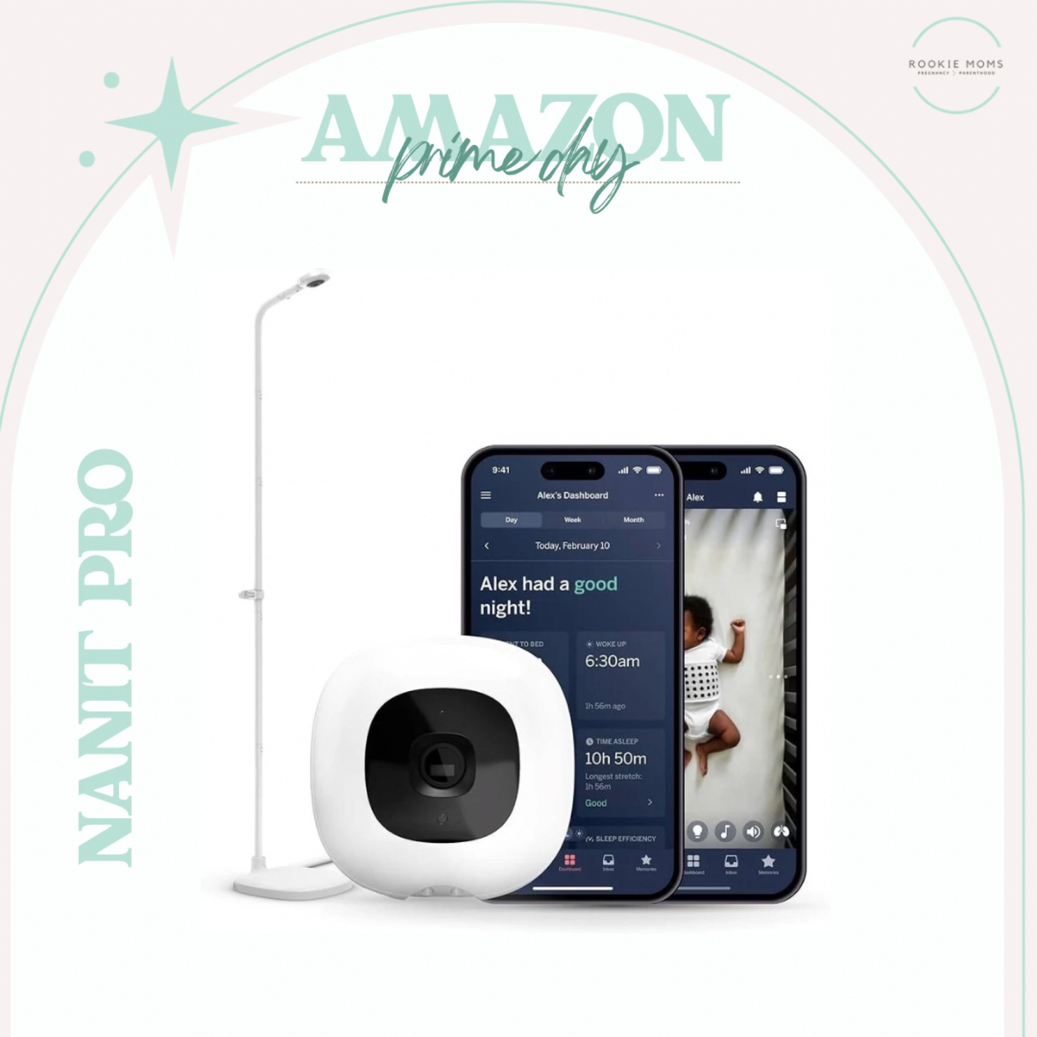 AMAZON PRIME DAY:
$130 OFF Nanit Pro Smart Baby Monitor & Floor Stand with Breathing Band

#LTKsalealert #LTKbaby #LTKkids