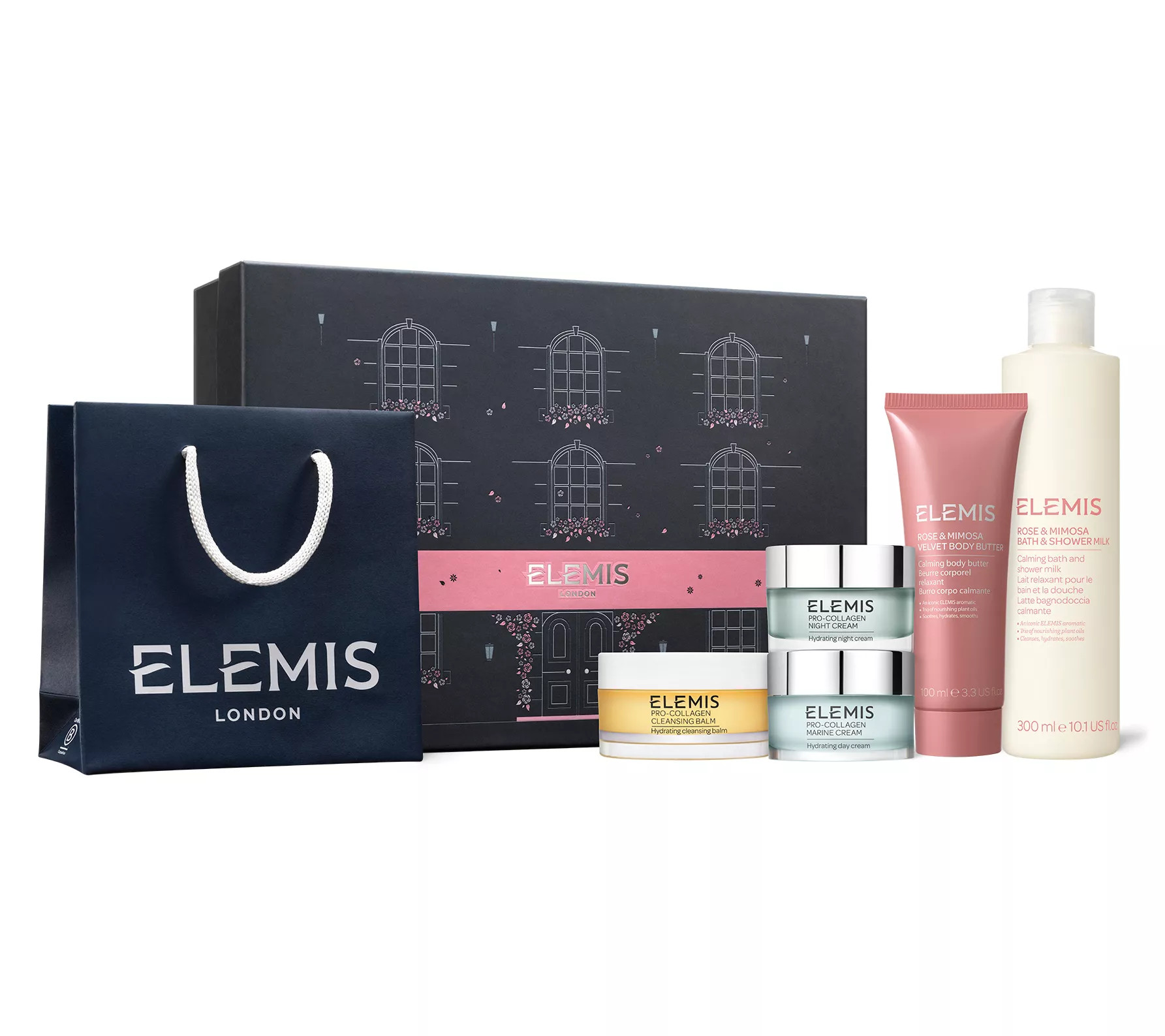 ELEMIS Limited Edition Pro-Collagen Face & Body 5pc Gift Collection - QVC.com | QVC