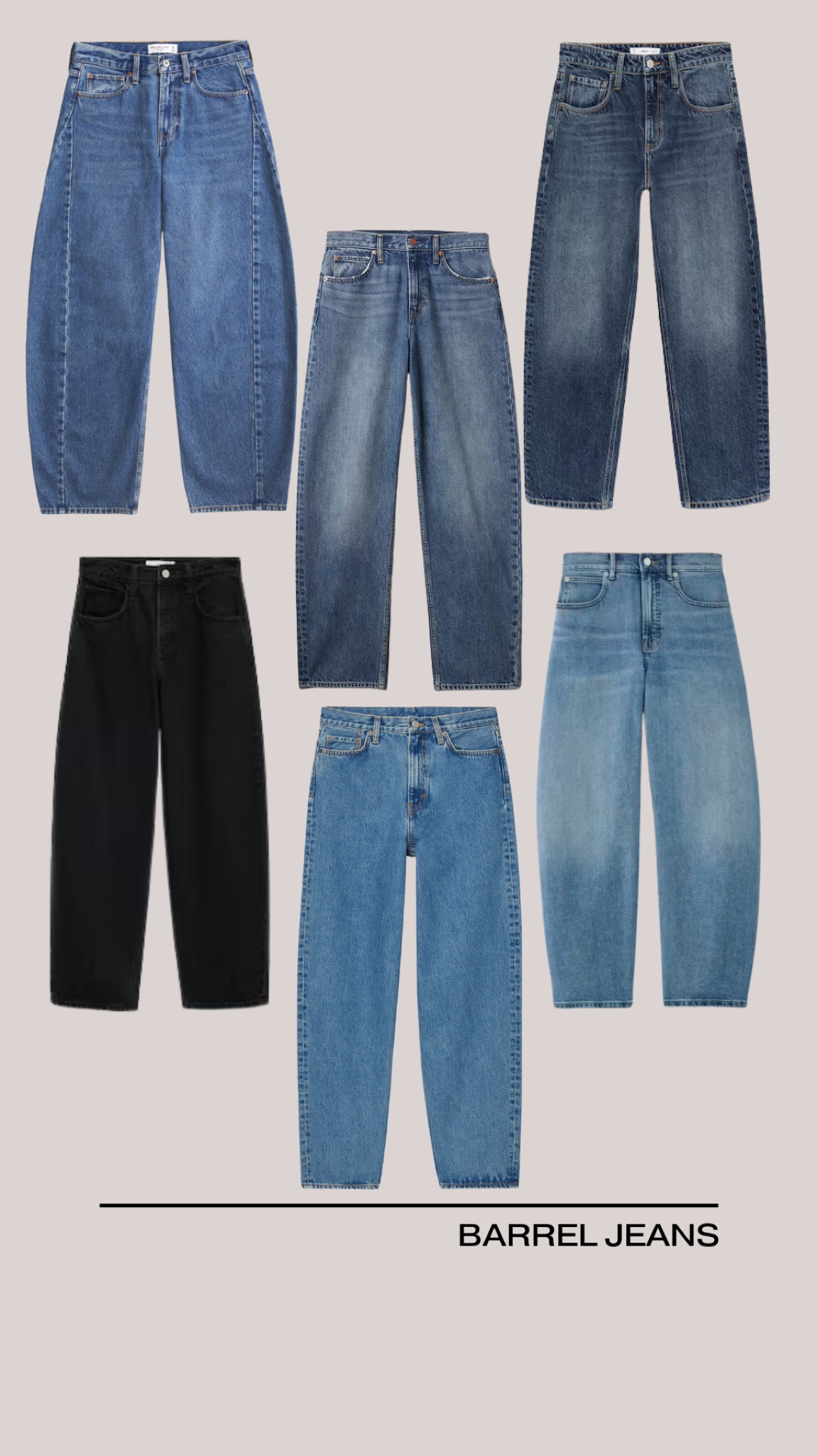Barrel jeans

#LTKSeasonal #LTKStyleTip #LTKFindsUnder100