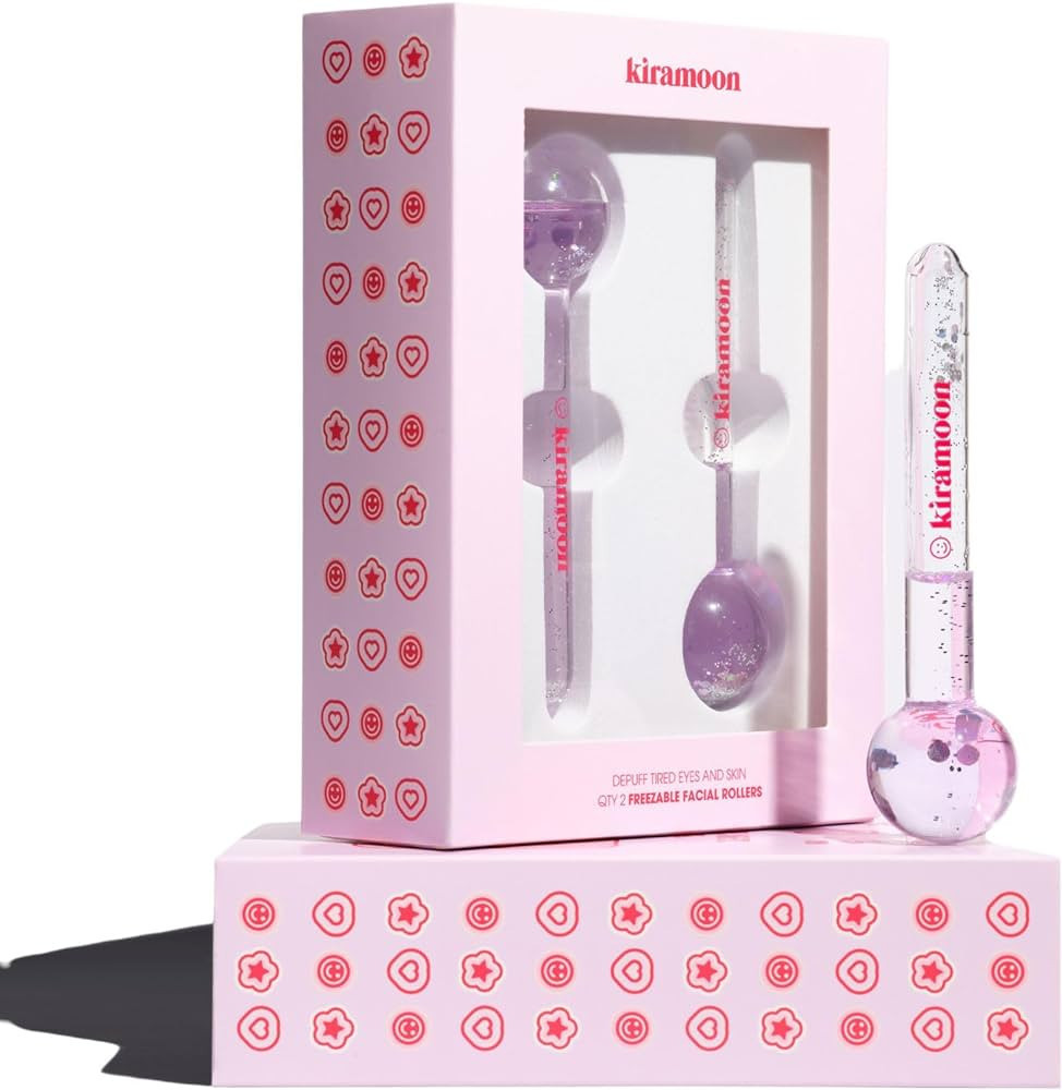 Kiramoon Ice Globes for Your Face, Ice Rollers for Facial - Self Care, Skin Care Tools & Accessor... | Amazon (US)