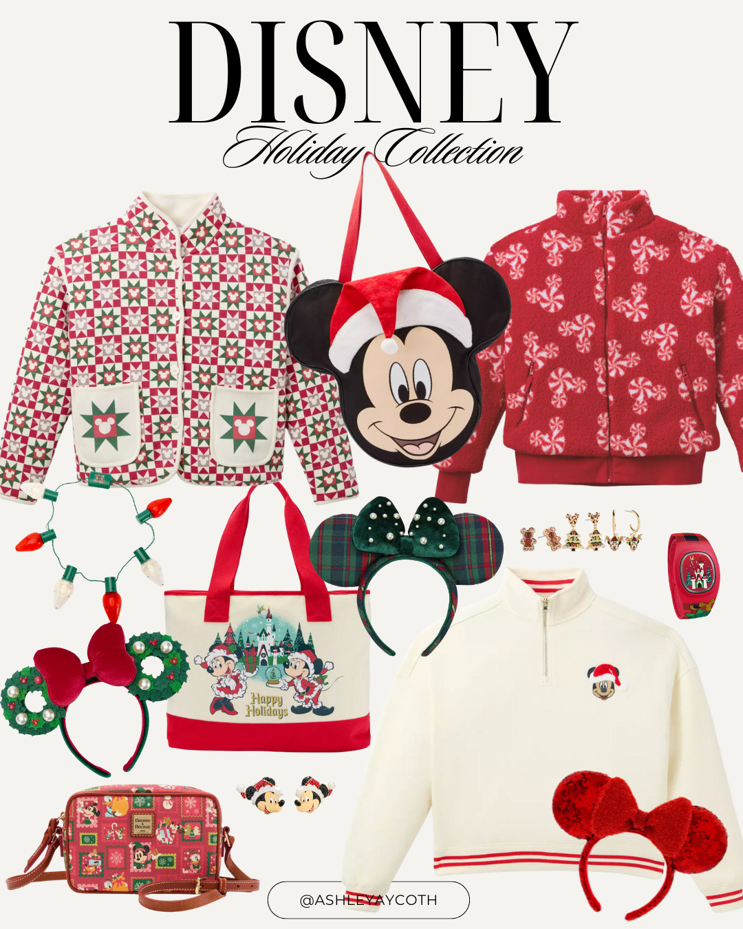 NEW Disney Holiday 2025 Drop!  Love these unique finds for your next Christmas Disney Trip and Mickeys Very Merry Christmas Party! #disneyoutfit #disneychristmas Disney Christmas Outfit, Disney Store holiday, Disney holiday, Disney style, Disney girl, Disney lover, Disney holiday finds, mickeys very merry Christmas party, Disney adult, Disney Christmas outfit idea, Jollywood Nights outfit, Christmas Magic kingdom Outfit, Women's disney outfit Christmas, holiday mouse ears, disney ears 

 #LTKHoliday #LTKSeasonal #LTKFindsUnder100