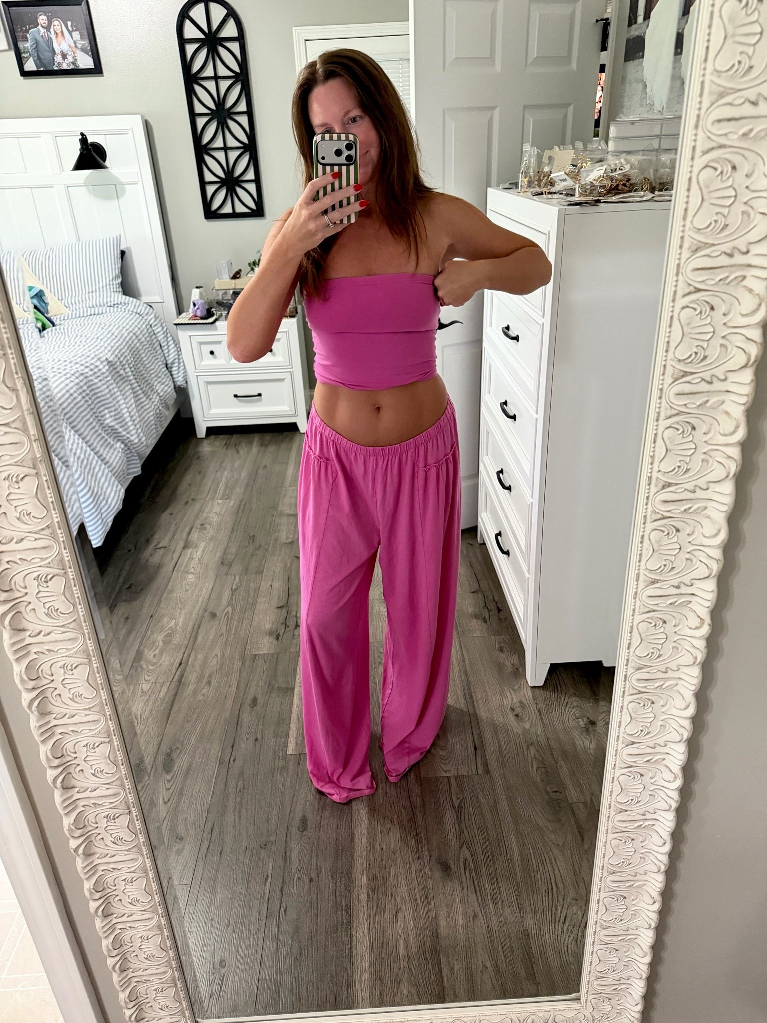 Give me all the bright colors this season! 💕💕

Loungewear has easily become one of my favorite staples to have in my closet and this may be one of my favorite sets! 

I’m wearing a medium long in the pants and a small in the top. I could’ve easily gone with a regular medium but I also love wearing these pants high waisted too and wanted the extra length.

#LTKMothersDay #LTKmomlife #LTKootd
