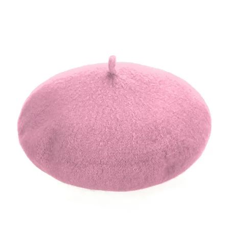 Qunalilene Accessories Dome Pink Kids Beret Hat Girls Base Caps | Walmart (US)