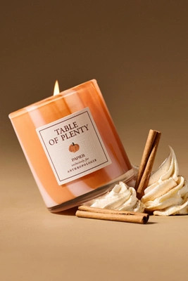 Papier x Anthropologie Gourmand Table of Plenty Boxed Glass Candle | Anthropologie (US)